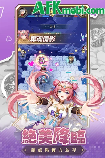 Girl's Contract game đấu tướng với hệ thống nữ chiến binh chibi