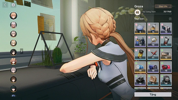 Ký Túc Xá và tương tác cùng Doll trong Girls’ Frontline 2: Lưu Đày