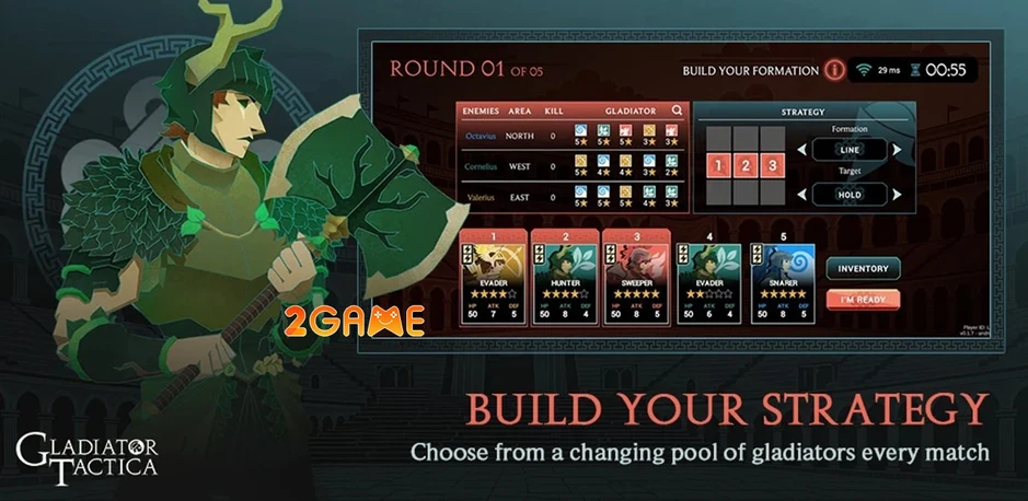 Gladiator Tactica Mobile – Đấu trường sinh tồn 15 phút nghẹt thở Gladiator Tactica Mobile – Đấu trường sinh tồn 15 phút nghẹt thở