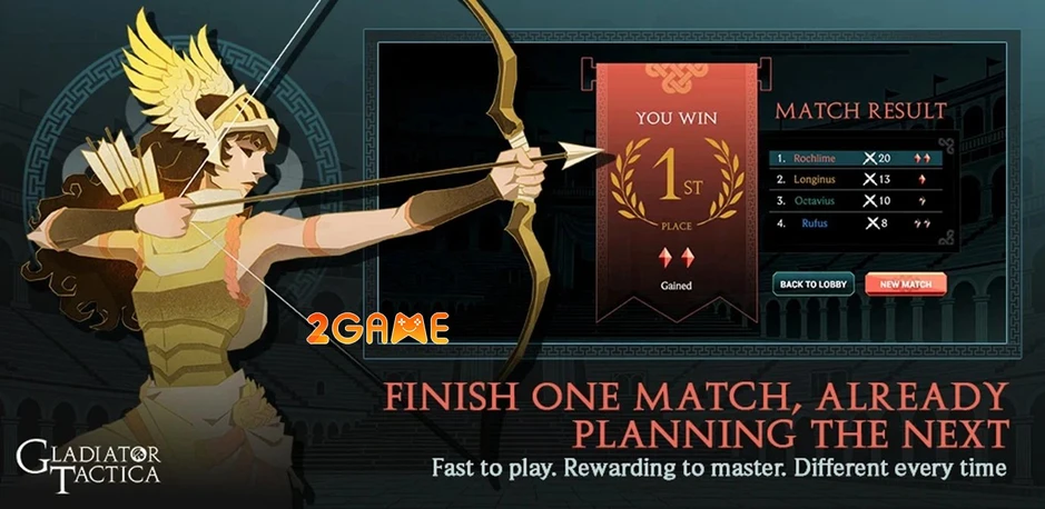 Gladiator Tactica – Tựa game chiến thuật đấu giá tướng hấp dẫn Gladiator Tactica – Tựa game chiến thuật đấu giá tướng hấp dẫn