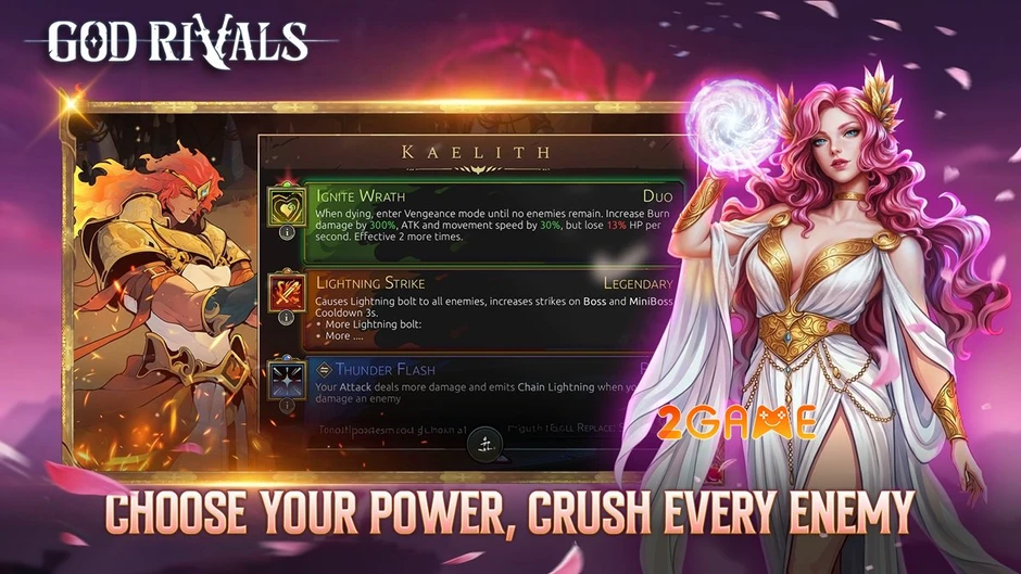 God Rivals: RPG Roguelike - Nơi những kẻ phàm trần thách thức thần linh God Rivals: RPG Roguelike - Nơi những kẻ phàm trần thách thức thần linh