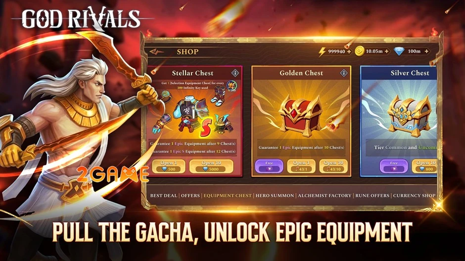 God Rivals: RPG Roguelike - Nơi những kẻ phàm trần thách thức thần linh God Rivals: RPG Roguelike - Nơi những kẻ phàm trần thách thức thần linh