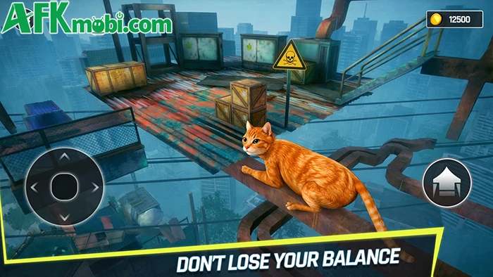 Going Up Cat Runner 3D với chủ đề kết hợp Only Up! và Stray Going Up Cat Runner 3D với chủ đề kết hợp Only Up! và Stray