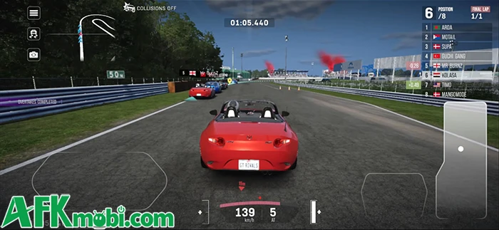 GT Rivals: Real Racing Sim game đua xe sở hữu đồ họa đẹp mắt
