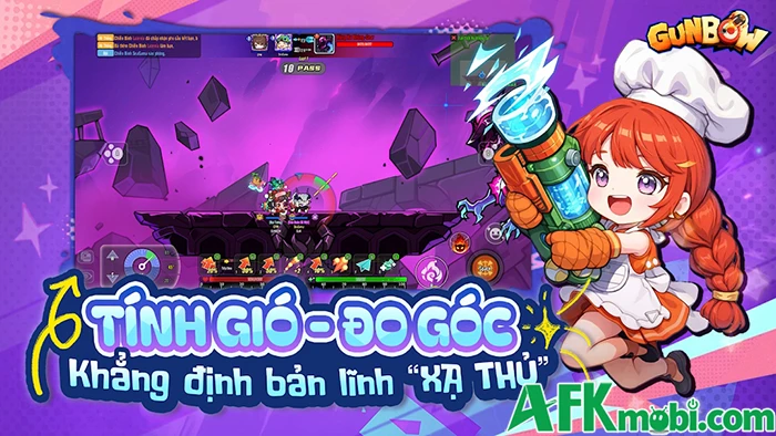 GunBow game bắn súng canh tọa độ cập bến thị trường Việt Nam
