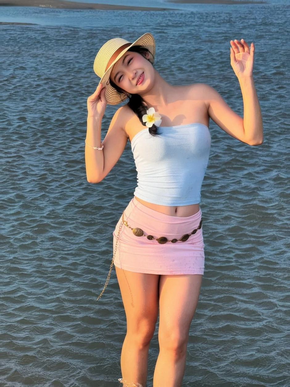 Hà Phi Yến chẳng cần bikini, một nụ cười đủ "gây bão" mạng Hà Phi Yến chẳng cần bikini, một nụ cười đủ "gây bão" mạng