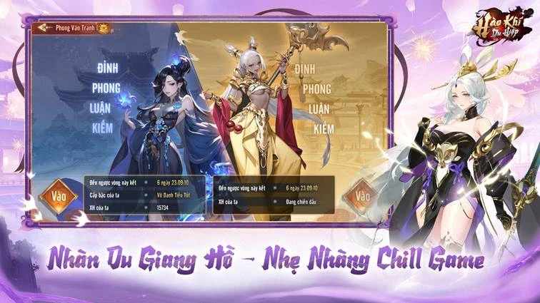 Hào Khí Du Hiệp mở tải trước, sẵn sàng khai mở giang hồ vào ít ngày tới!