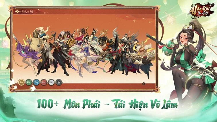 Hào Khí Du Hiệp mở tải trước, sẵn sàng khai mở giang hồ vào ít ngày tới!