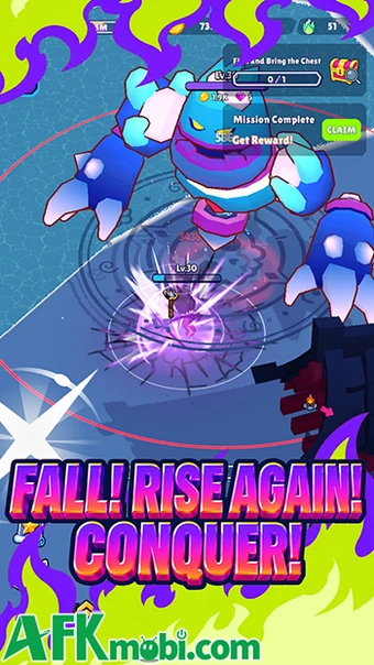 Hell Hero: Idle RPG - Tăng sức mạnh thần tốc để thoát khỏi địa ngục