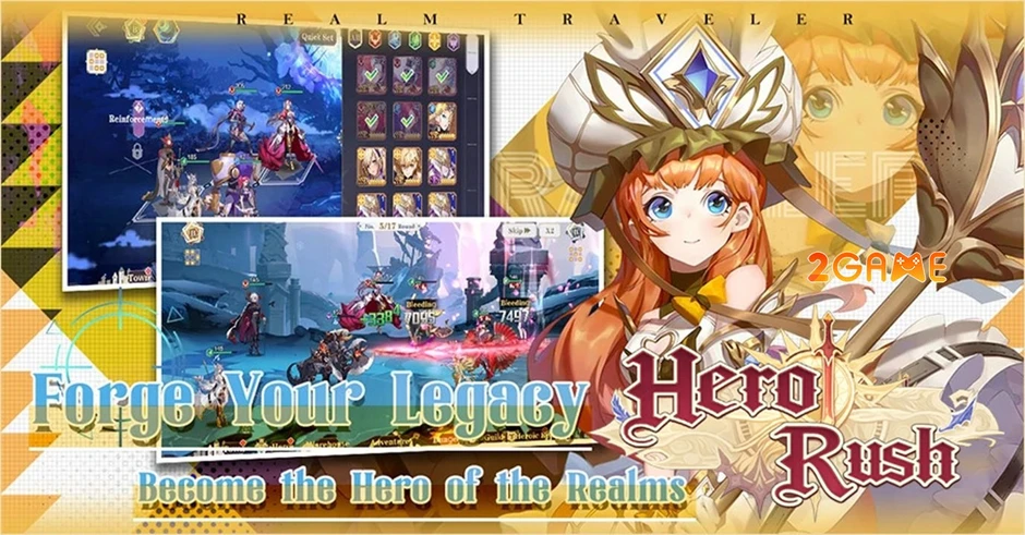 Hero Rush mang đến trải nghiệm nhập vai rảnh tay hấp dẫn