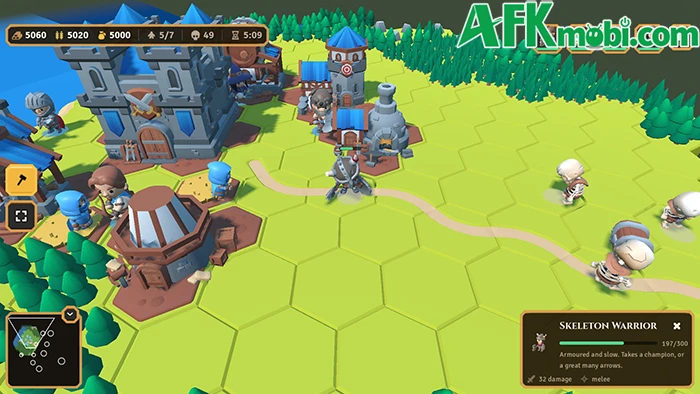 Heroes of Darkwoods game RTS với mỗi ngày là 1 thử thách khác