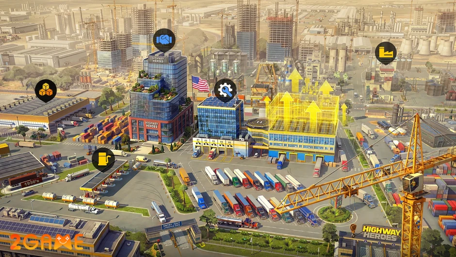Highway Heroes: Truck Tycoon – Game mô phỏng vận tải đưa bạn trở thành ông trùm xe tải nước Mỹ Highway Heroes: Truck Tycoon – Game mô phỏng vận tải đưa bạn trở thành ông trùm xe tải nước Mỹ