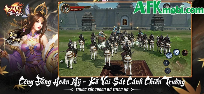 Hoàn Mỹ Tam Quốc: MMORPG 3D từ VGP cập bến Việt Nam Hoàn Mỹ Tam Quốc: MMORPG 3D từ VGP cập bến Việt Nam
