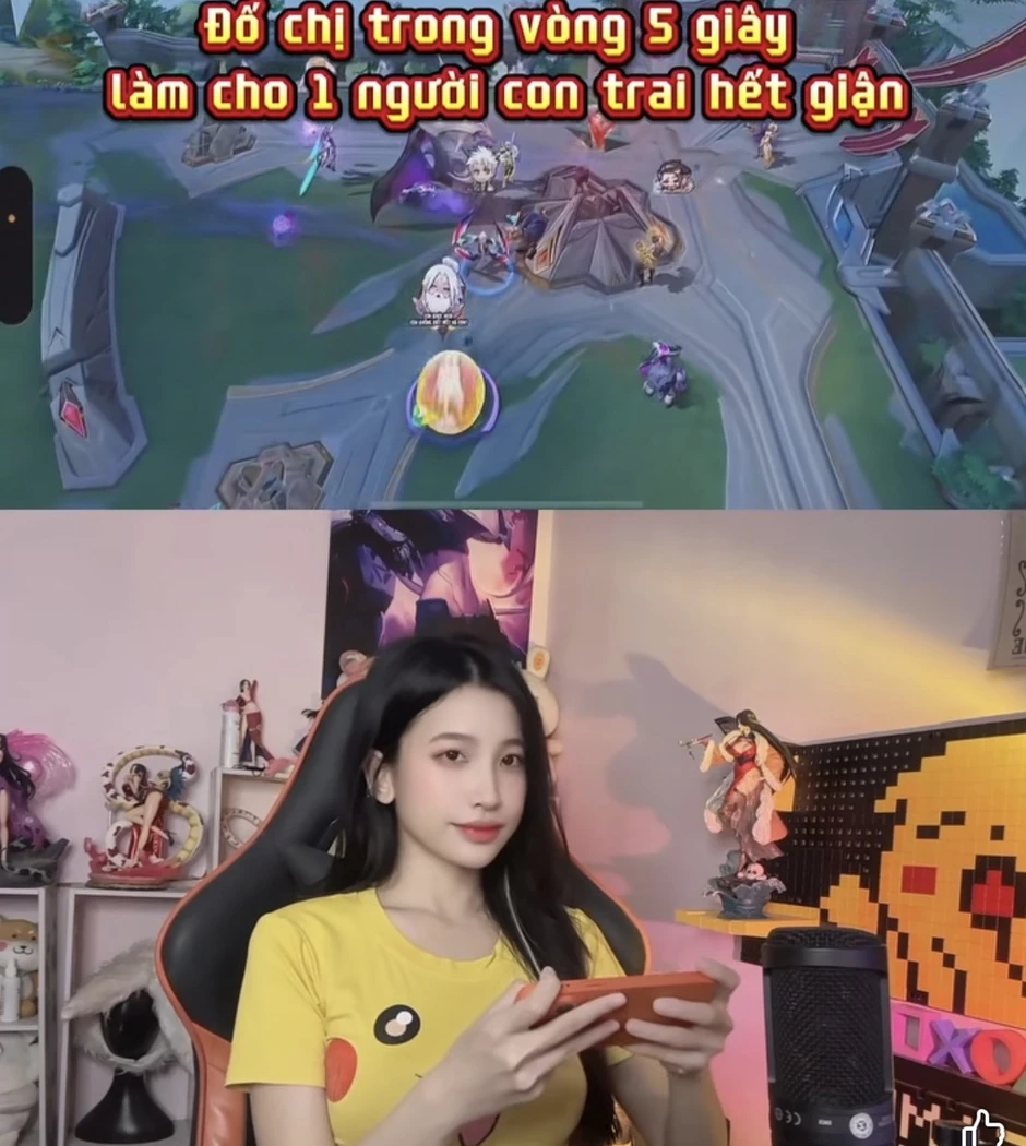 Học lỏm bí kíp của nữ streamer, chỉ cần đúng 3 giây hành động, mọi cơn giận của bạn trai đều biến mất