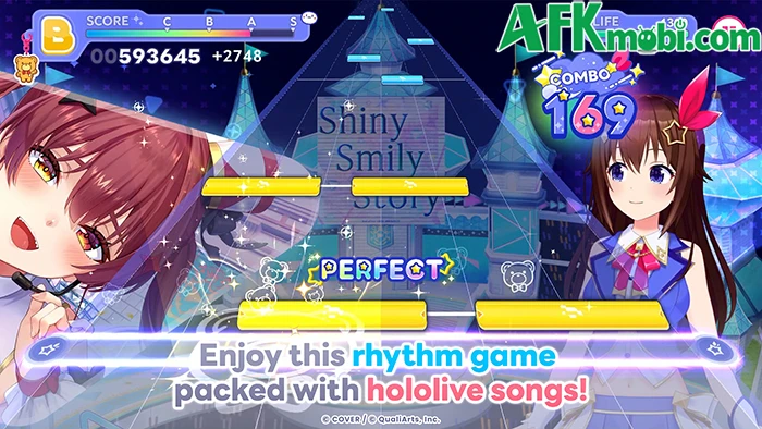 hololive Dreams với lối chơi kết hợp giữa nhịp điệu và nhập vai hololive Dreams với lối chơi kết hợp giữa nhịp điệu và nhập vai