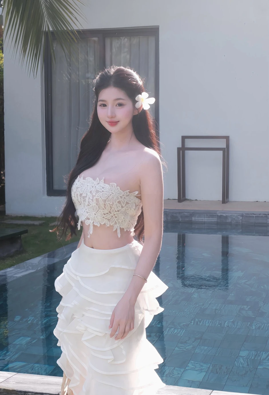 Hot girl Mai Linh 2k2 lại "gây mê" người xem với bộ ảnh "nàng thơ" hết sức ngọt ngào