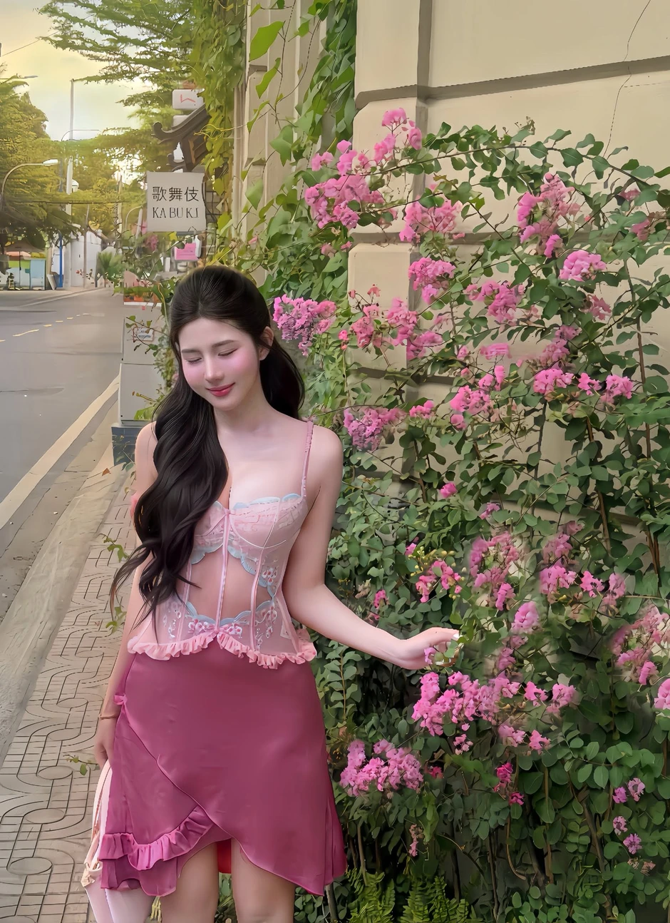 Hot girl Mai Linh 2k2 lại "gây mê" người xem với bộ ảnh "nàng thơ" hết sức ngọt ngào