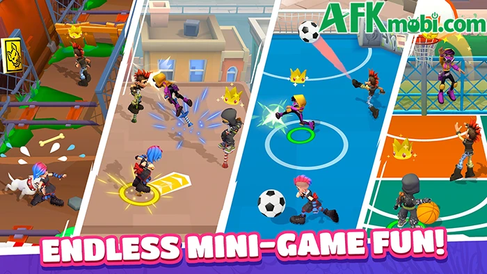 Hoverboard Party - So tài qua các vòng đấu minigame khác nhau