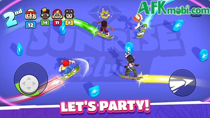 Hoverboard Party - So tài qua các vòng đấu minigame khác nhau
