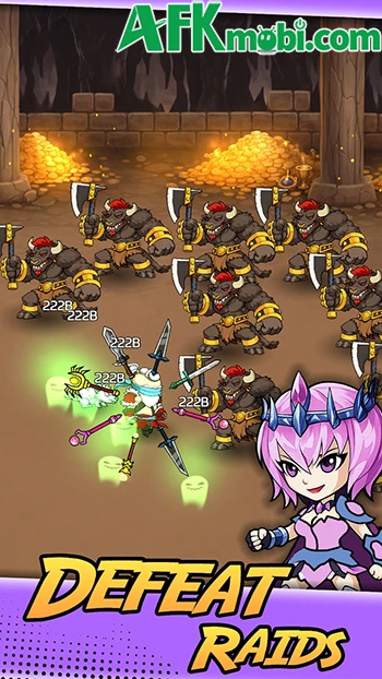 Idle Blades: Fantasy Master cho bạn mua và hợp nhất các vũ khí Idle Blades: Fantasy Master cho bạn mua và hợp nhất các vũ khí