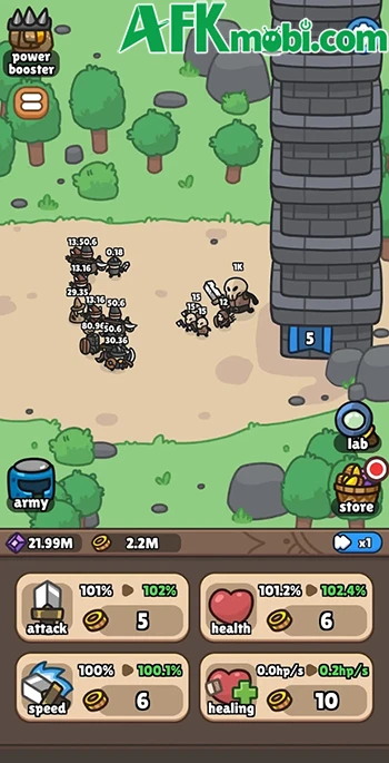 Idle Castle Breaker game nhàn rỗi cho bạn gầy dựng đội quân Idle Castle Breaker game nhàn rỗi cho bạn gầy dựng đội quân