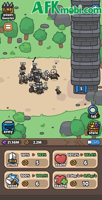 Idle Castle Breaker game nhàn rỗi cho bạn gầy dựng đội quân Idle Castle Breaker game nhàn rỗi cho bạn gầy dựng đội quân