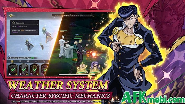 JoJo's Bizarre Adventure: GS game đấu tướng theo lối loạn chiến