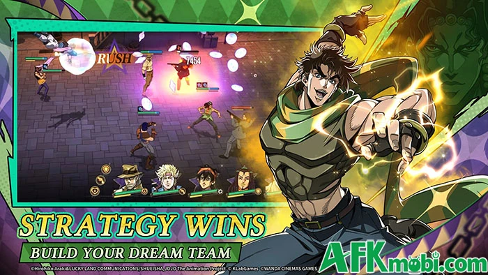 JoJo's Bizarre Adventure: GS game đấu tướng theo lối loạn chiến