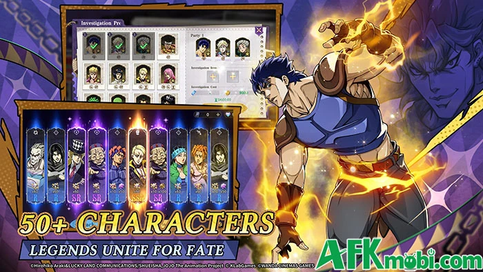 JoJo's Bizarre Adventure: GS game đấu tướng theo lối loạn chiến