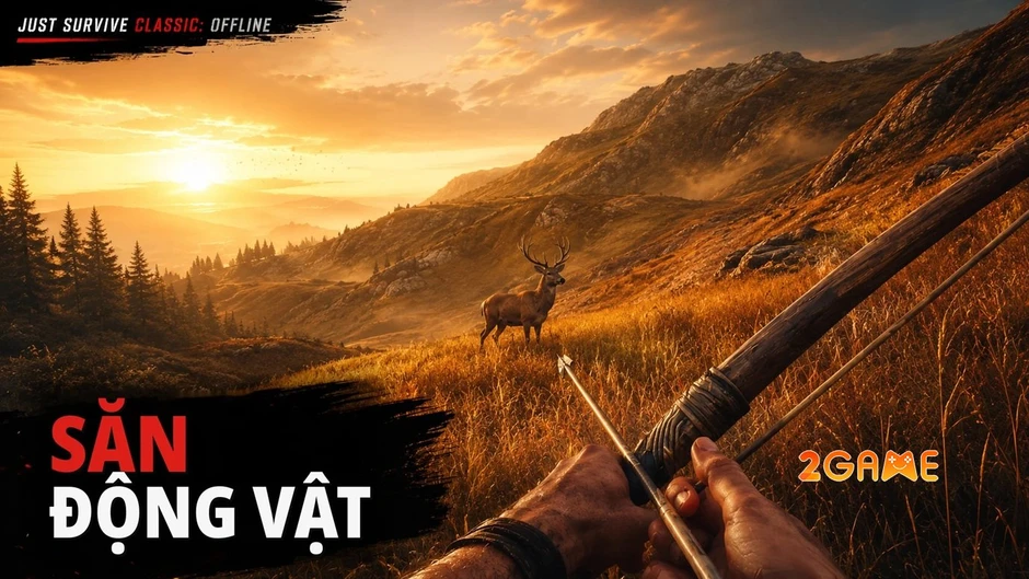 Just Survive Classic: Offline trở về kỷ nguyên sinh tồn nguyên bản