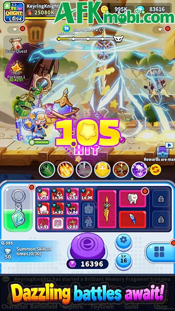 Keyring Knights biến những chiếc móc khóa thành các hiệp sĩ