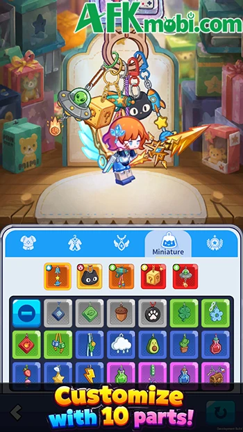Keyring Knights biến những chiếc móc khóa thành các hiệp sĩ