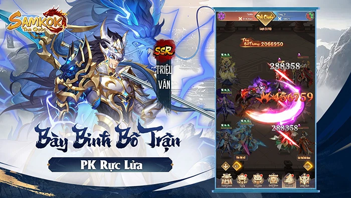 Khám phá chiều sâu chiến thuật của Samkok Tam Quốc - Bí quyết giúp game đạt thành tích khủng chỉ sau 6 tháng Khám phá chiều sâu chiến thuật của Samkok Tam Quốc - Bí quyết giúp game đạt thành tích khủng chỉ sau 6 tháng