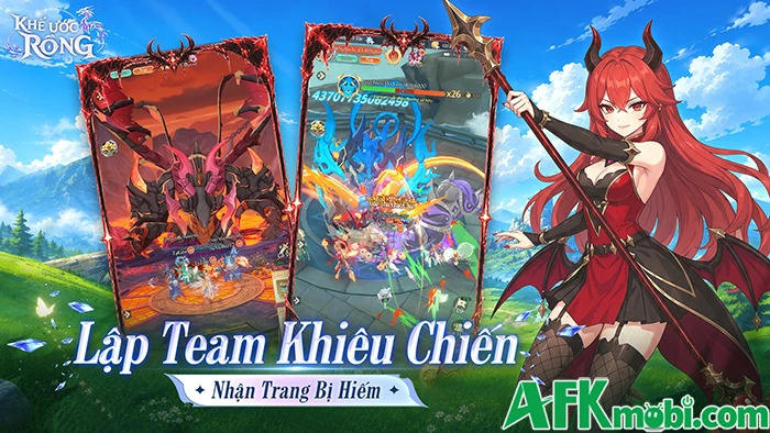 Khế Ước Rồng game nhập vai cày cuốc rảnh tay cập bến Việt Nam