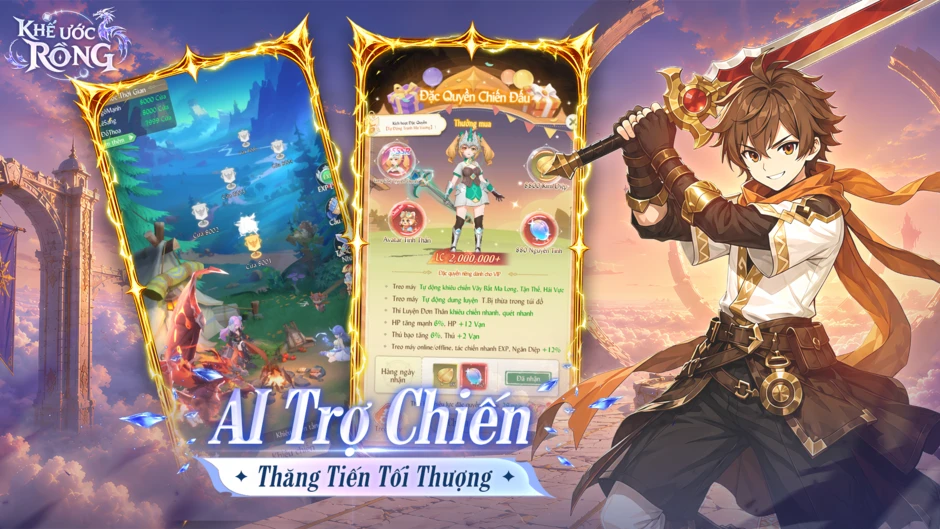Khế Ước Rồng - Siêu phẩm fantasy MMO màn hình dọc sắp ra mắt