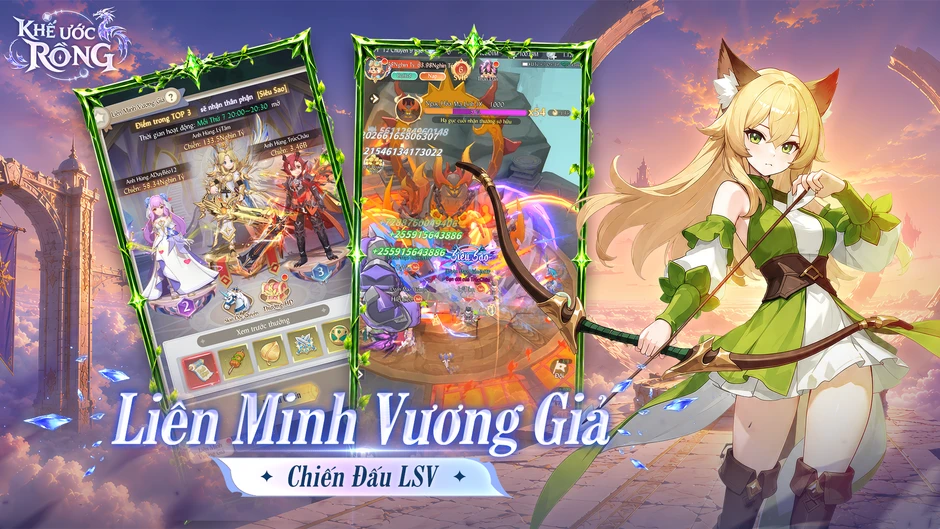 Khế Ước Rồng - Siêu phẩm fantasy MMO màn hình dọc sắp ra mắt