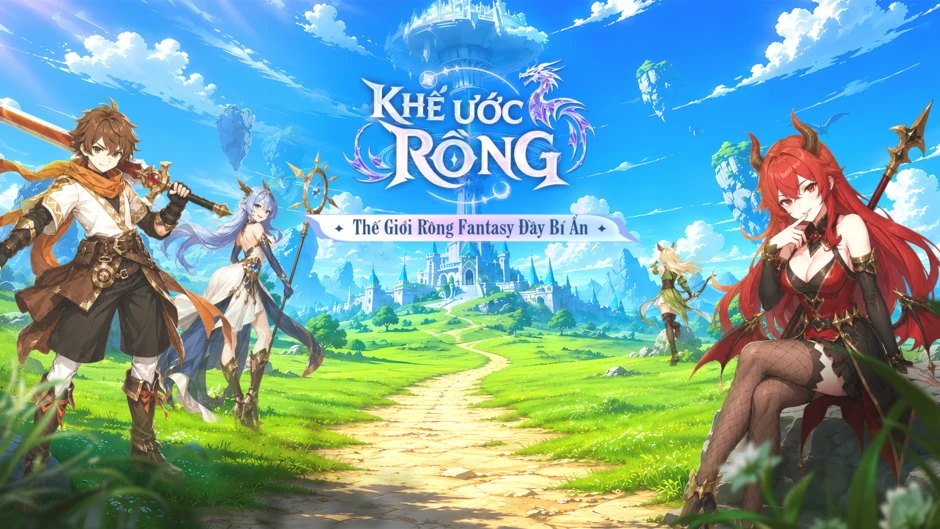 Khế Ước Rồng - Siêu phẩm fantasy MMO màn hình dọc sắp ra mắt