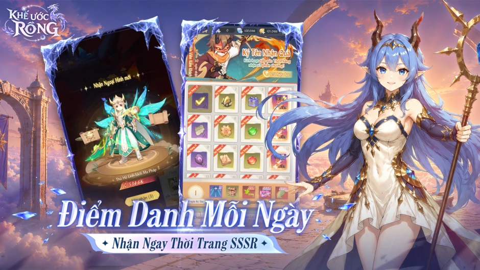 Khế Ước Rồng - Siêu phẩm fantasy MMO màn hình dọc sắp ra mắt