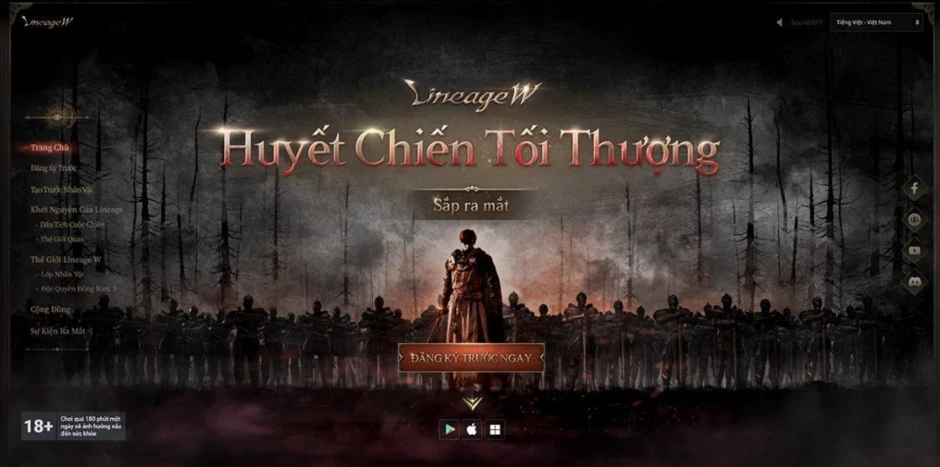 Khởi động đăng ký sớm, khai mở website chính thức, Lineage W đang đến rất gần với game thủ