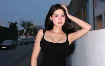 Không còn "hở bạo", Trà Hạ Ly vẫn "ghi điểm" tuyệt đối trong bộ ảnh mới
