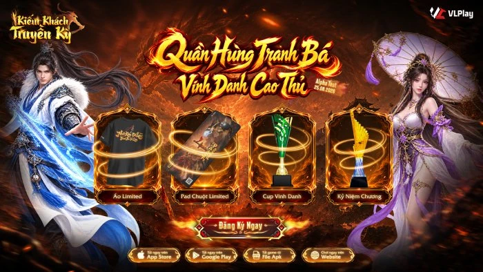 Kiếm Khách Truyền Kỳ mở đăng ký trước – MMORPG truyền kỳ đỉnh cao cho game thủ Việt