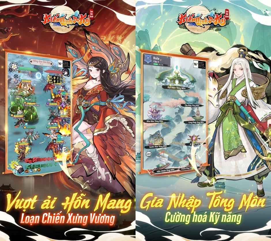 Kiếm Linh Du Ký – Game Idle RPG Sơn Hải Kinh đáng chú ý trong mùa hè này