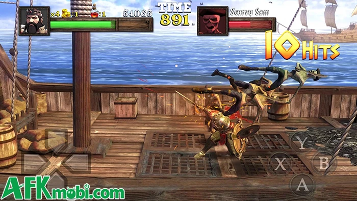 Kings Do Not Fall Mobile game hành động beat 'em up cuộn cảnh