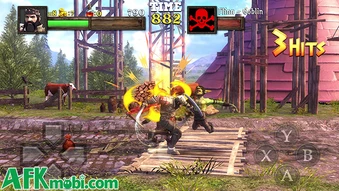 Kings Do Not Fall Mobile game hành động beat 'em up cuộn cảnh