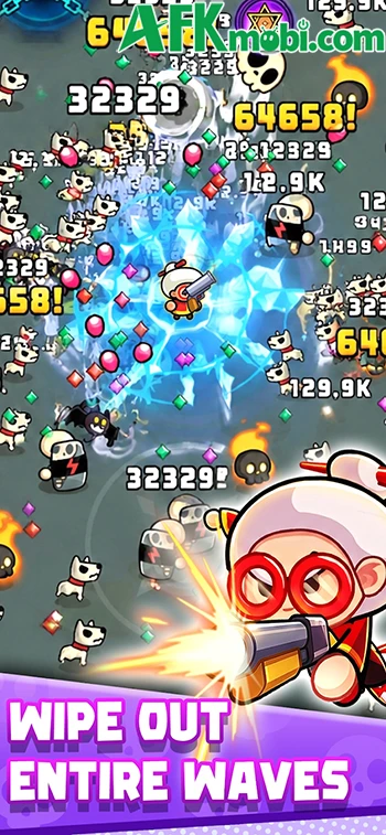 Kungpow Granny's Revenge game hành động sinh tổn roguelike