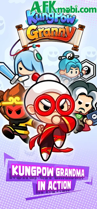 Kungpow Granny's Revenge game hành động sinh tổn roguelike