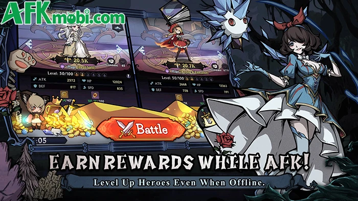 League of Grimm: Idle RPG game đấu tướng chiến thuật rảnh tay League of Grimm: Idle RPG game đấu tướng chiến thuật rảnh tay
