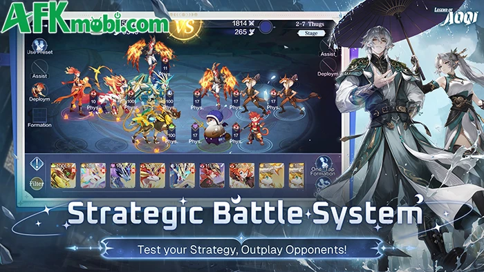 Legend of Aoqi: Card Collector với hệ thống nhân vật độc đáo
