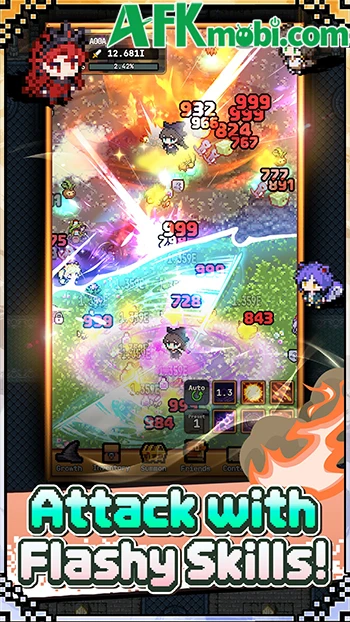 Legend of Witch: Idle RPG cho bạn phiêu lưu cùng cô phù thủy nhỏ