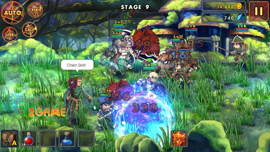 Legend Wars 3 lồng ghép bàn cờ xúc xắc với bản đồ viễn chinh chiến thuật